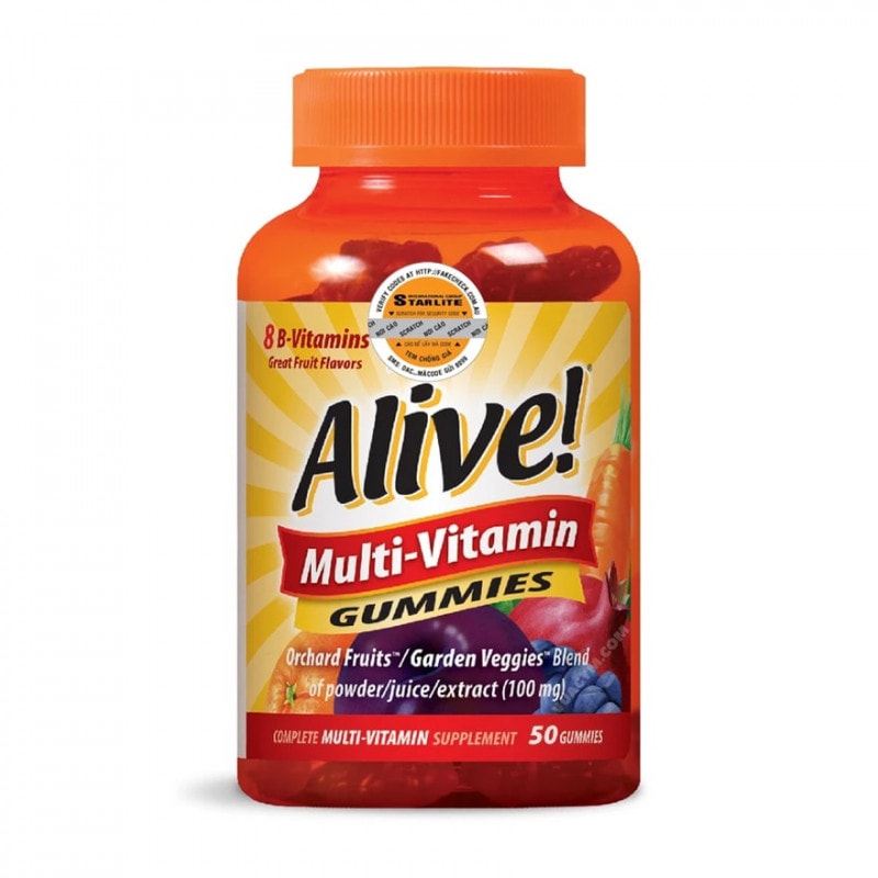 Ảnh sản phẩm Nature's Way - Alive! Adult Multi-vitamin Gummies (50 viên)