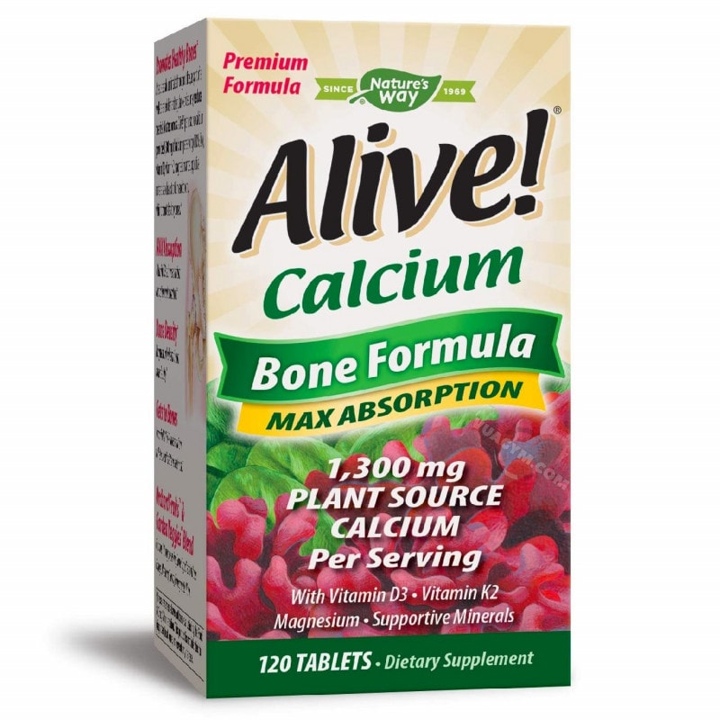 Ảnh sản phẩm Nature's Way - Alive! Calcium (120 viên)