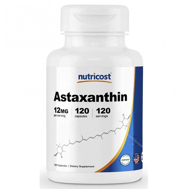 Ảnh sản phẩm Nutricost - Astaxanthin 12mg (120 viên)