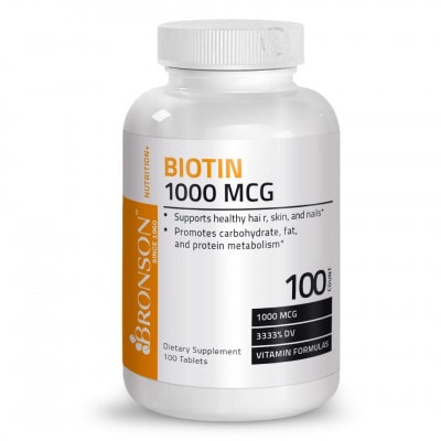 Ảnh sản phẩm Bronson - Biotin 1000mcg / Tablet (100 viên) - 1