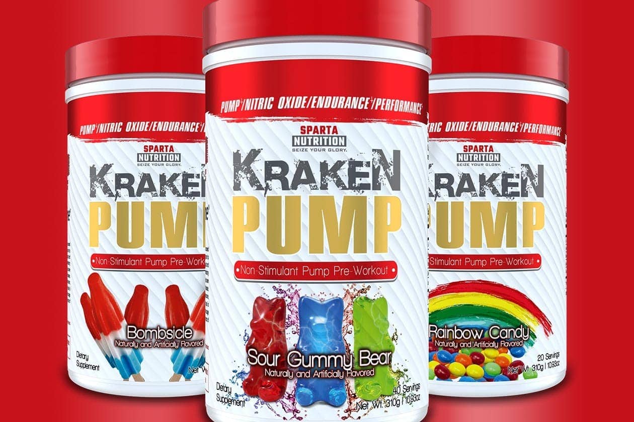 Sparta Nutrition - Kraken Pump (40 lần dùng) - kraken pump