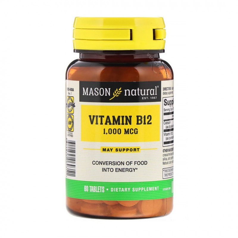 Ảnh sản phẩm Mason Natural - Vitamin B12 1000mcg (60 viên)