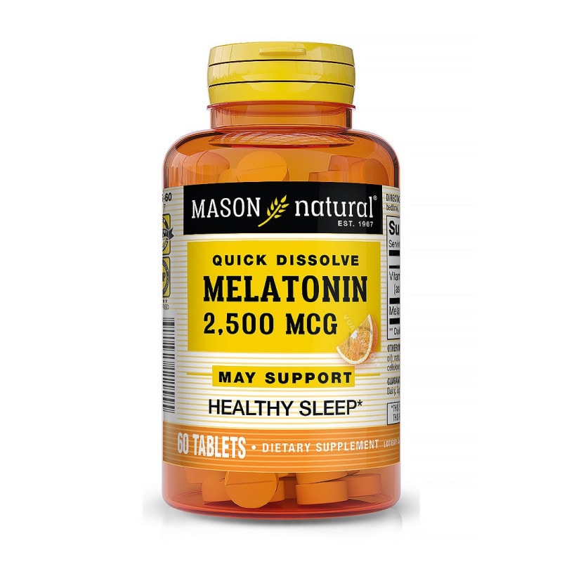 Ảnh sản phẩm Mason Natural - Melatonin 2500mcg (60 viên)