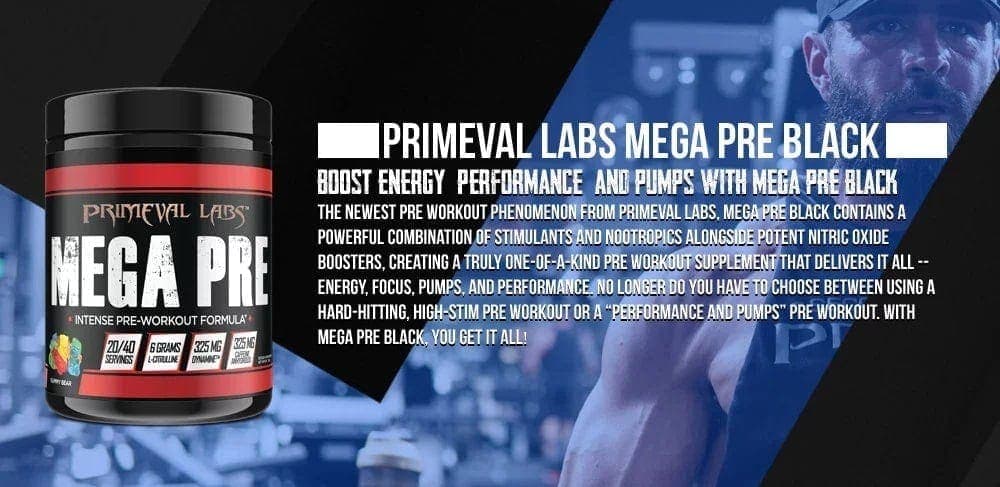 Primeval Labs - Mega Pre Black (40 lần dùng) - megaprbl 1
