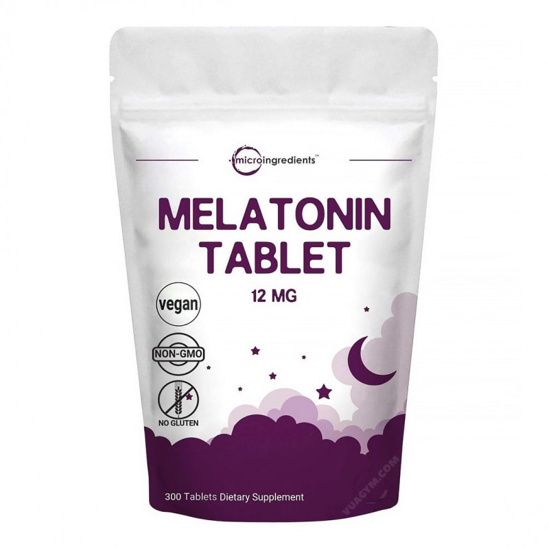 Ảnh sản phẩm Micro Ingredients - Melatonin 12mg (300 viên)