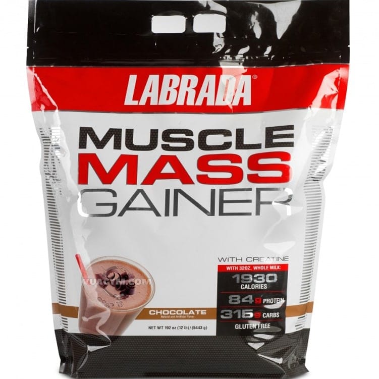 Labrada Muscle Mass Gainer 12 Lbs Vựa Gym