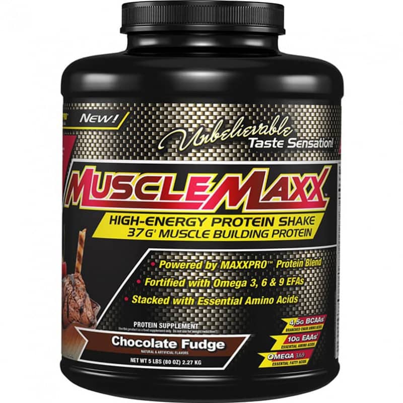 Ảnh sản phẩm MuscleMaxx - High Energy Protein Shake (5 Lbs)