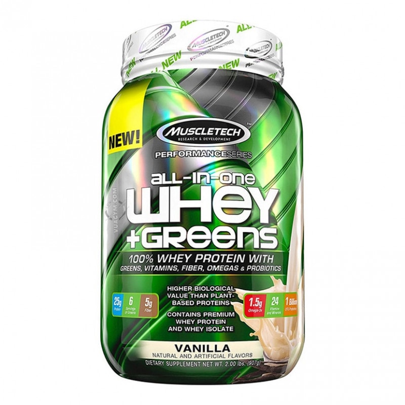 Ảnh sản phẩm MuscleTech - All-in-One Whey + Greens (2 Lbs)