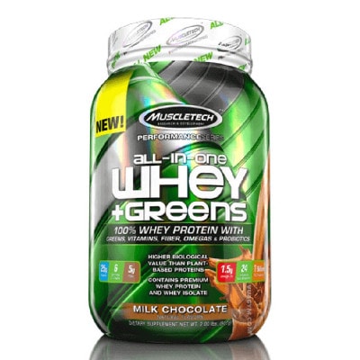 Ảnh sản phẩm MuscleTech - All-in-One Whey + Greens (2 Lbs) - 1