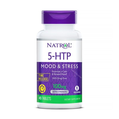 Ảnh sản phẩm NATROL - 5-HTP Mood & Stress 100mg (45 viên) - 1