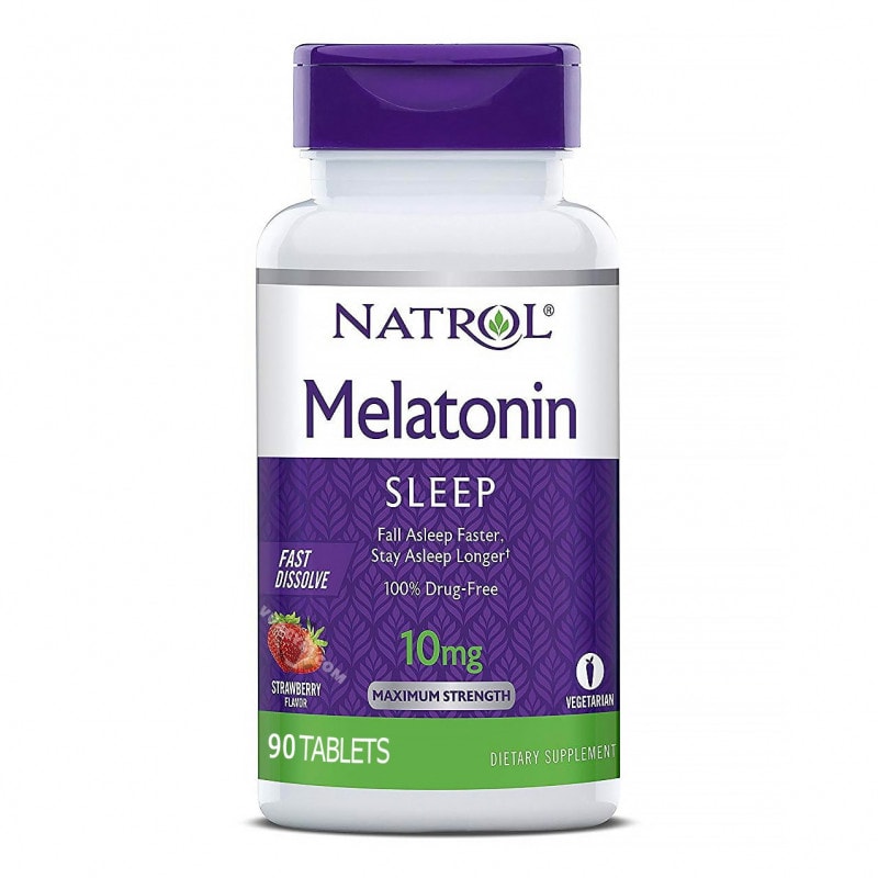 Ảnh sản phẩm NATROL - Melatonin Fast Dissolve 10mg (90 viên)