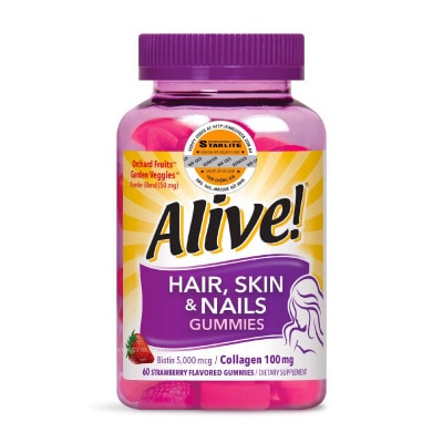 Ảnh sản phẩm Nature's Way - Alive Hair, Skin & Nails Gummies (60 viên) - 1