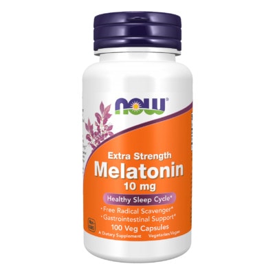 Ảnh sản phẩm NOW - Extra Strength Melatonin 10mg (100 viên) - 1