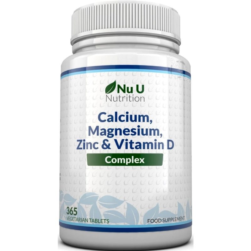 Ảnh sản phẩm Nu U Nutrition - Calcium, Magnesium, Zinc & Vitamin D (365 viên)