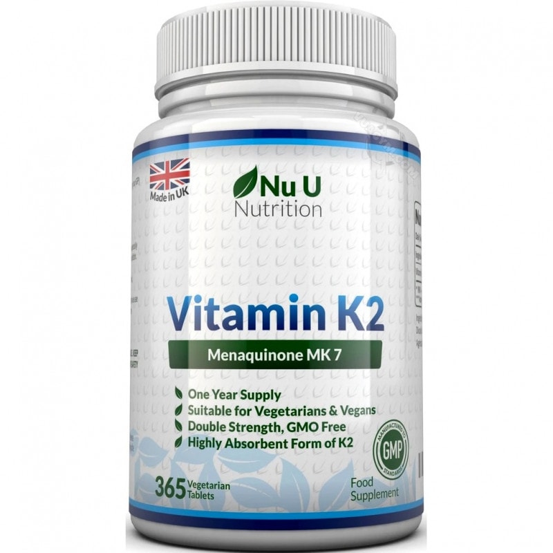 Ảnh sản phẩm Nu U Nutrition - Vitamin K2 MK 7 200mcg (365 viên)