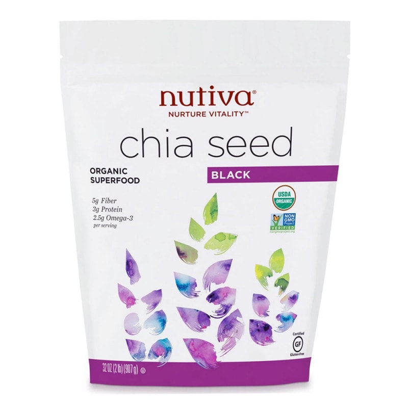 Ảnh sản phẩm Hạt Chia Nutiva Chia Seed (907g)