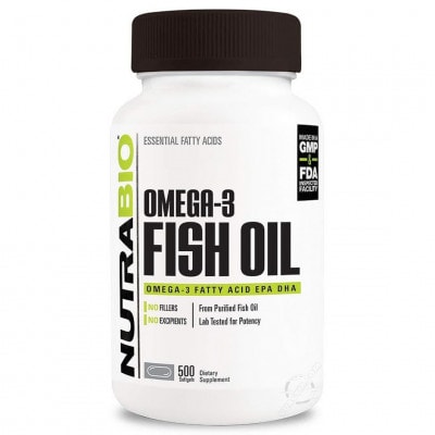 Ảnh sản phẩm NutraBio - Omega 3 Fish Oil (150 viên) - 1