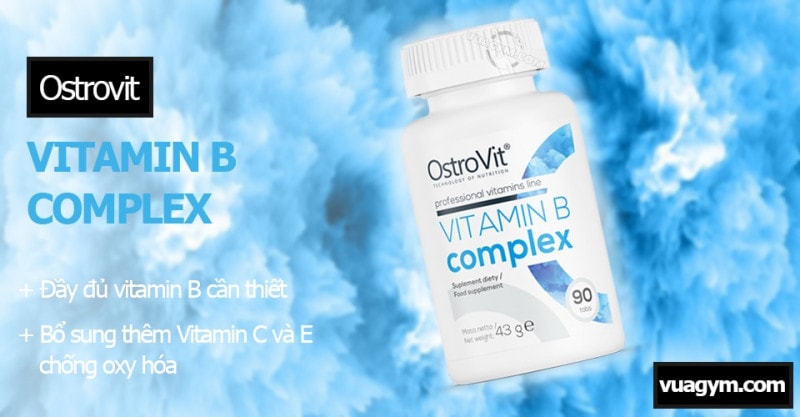 OstroVit - Vitamin B Complex (90 Viên) - Vựa Gym