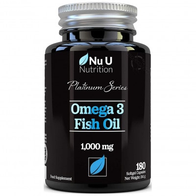 Ảnh sản phẩm Nu U Nutrition - Platinum Series Omega 3 Fish Oil (180 viên) - 1