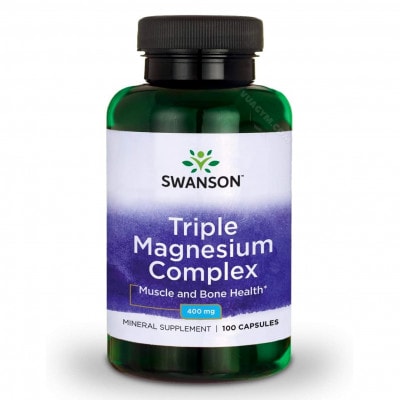 Ảnh sản phẩm Swanson - Triple Magnesium Complex (100 viên) - 1