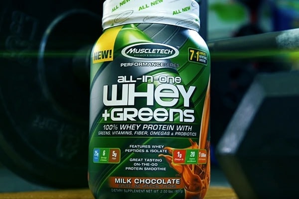MuscleTech - All-in-One Whey + Greens (2 Lbs) - wheygreens