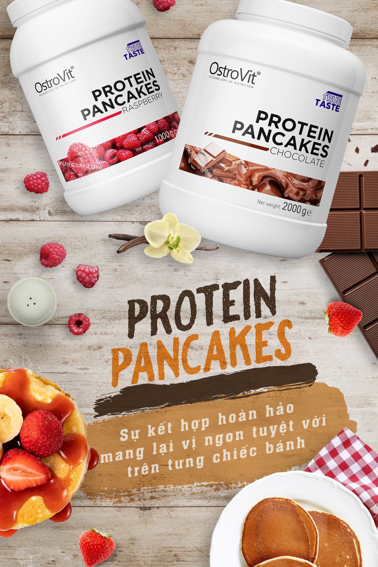 OstroVit - Protein Pancakes (2KG) - ostrovit mo ta 1