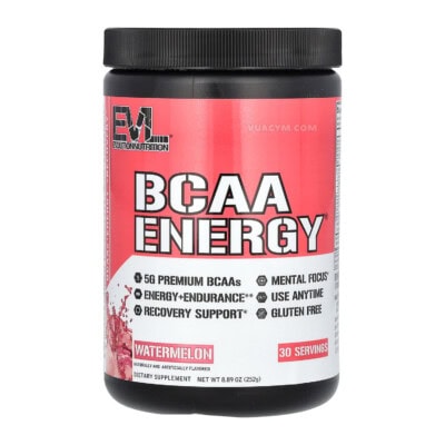 EVL - BCAA Energy - 30 lần dùng - Watermelon (1)