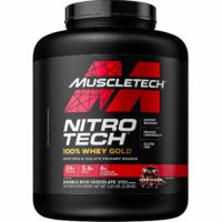Ảnh thu nhỏ của sản phẩm MuscleTech - Nitro-Tech 100% Whey Gold (5 Lbs) - 2