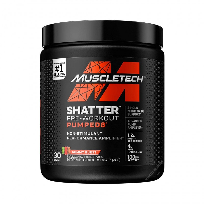 Ảnh sản phẩm MuscleTech - Shatter Pumped8 (30 lần dùng)