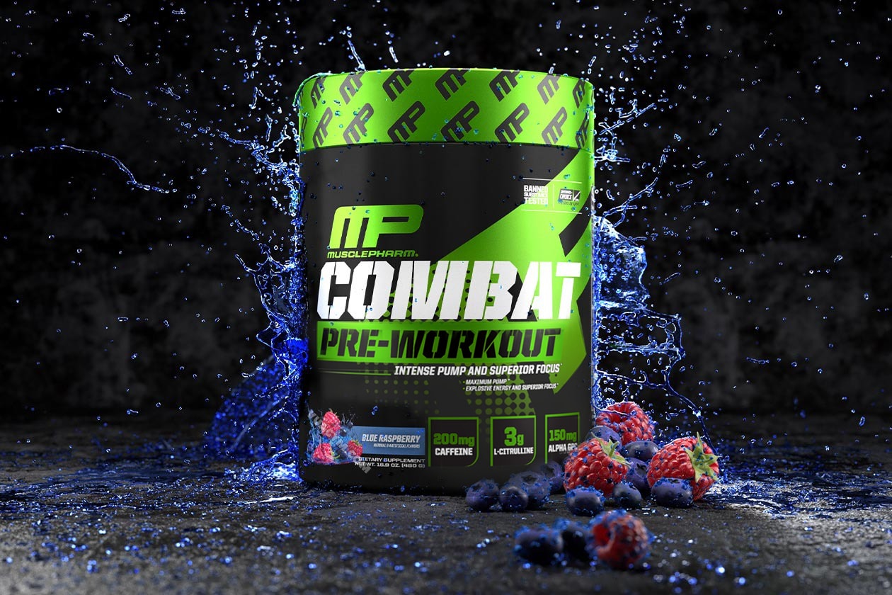 MusclePharm - Combat Pre-Workout (30 lần dùng) - musclepharm combat preworkout an