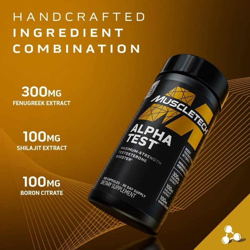 Ảnh sản phẩm MuscleTech - Alpha Test (120 viên) - 2