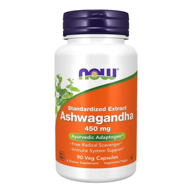 Ảnh sản phẩm NOW - Ashwagandha 450 mg (90 viên)