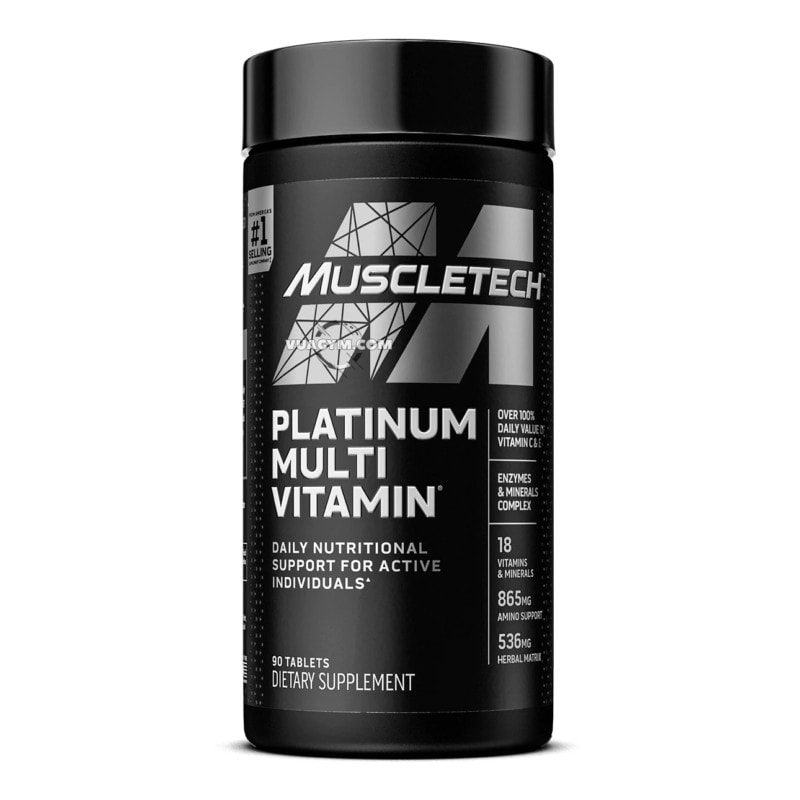 Ảnh sản phẩm MuscleTech - Platinum Multivitamin (90 viên)