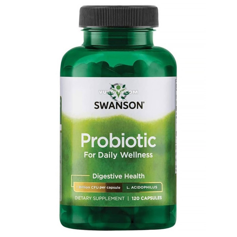 Ảnh sản phẩm Swanson - Probiotic for Daily Wellness (120 viên)