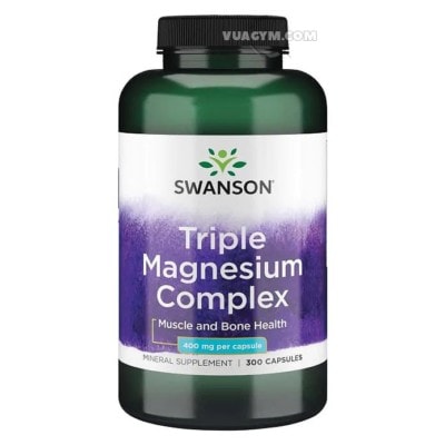 Ảnh sản phẩm Swanson - Triple Magnesium Complex (300 viên) - 1