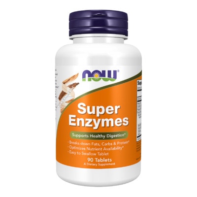 Ảnh sản phẩm NOW - Super Enzymes (90 Tablets) - 1