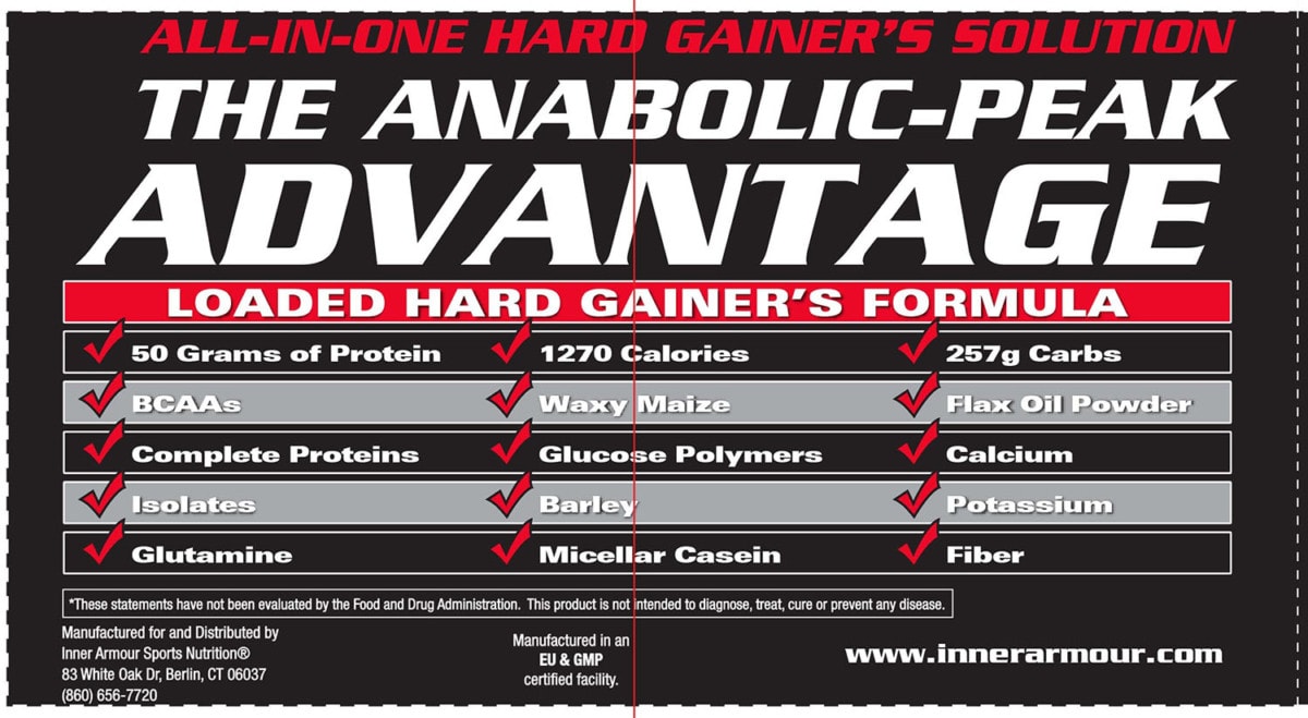 Inner Armour - Anabolic Peak (15 Lbs) - inner armour anabolic peak 15 lbs 3