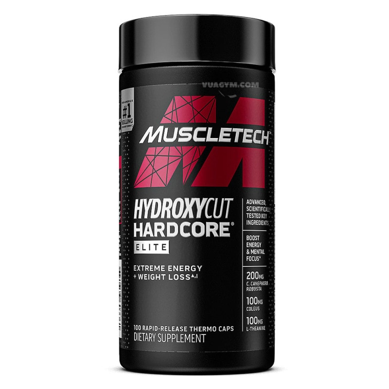 Ảnh sản phẩm MuscleTech - Hydroxycut Hardcore Elite (100 viên)