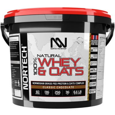 Ảnh sản phẩm Nortech - Whey & Oats (3KG) - 1