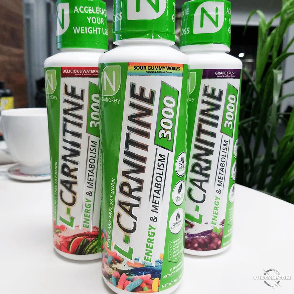 Nutrakey LCarnitine 3000 (16 oz) Vựa Gym