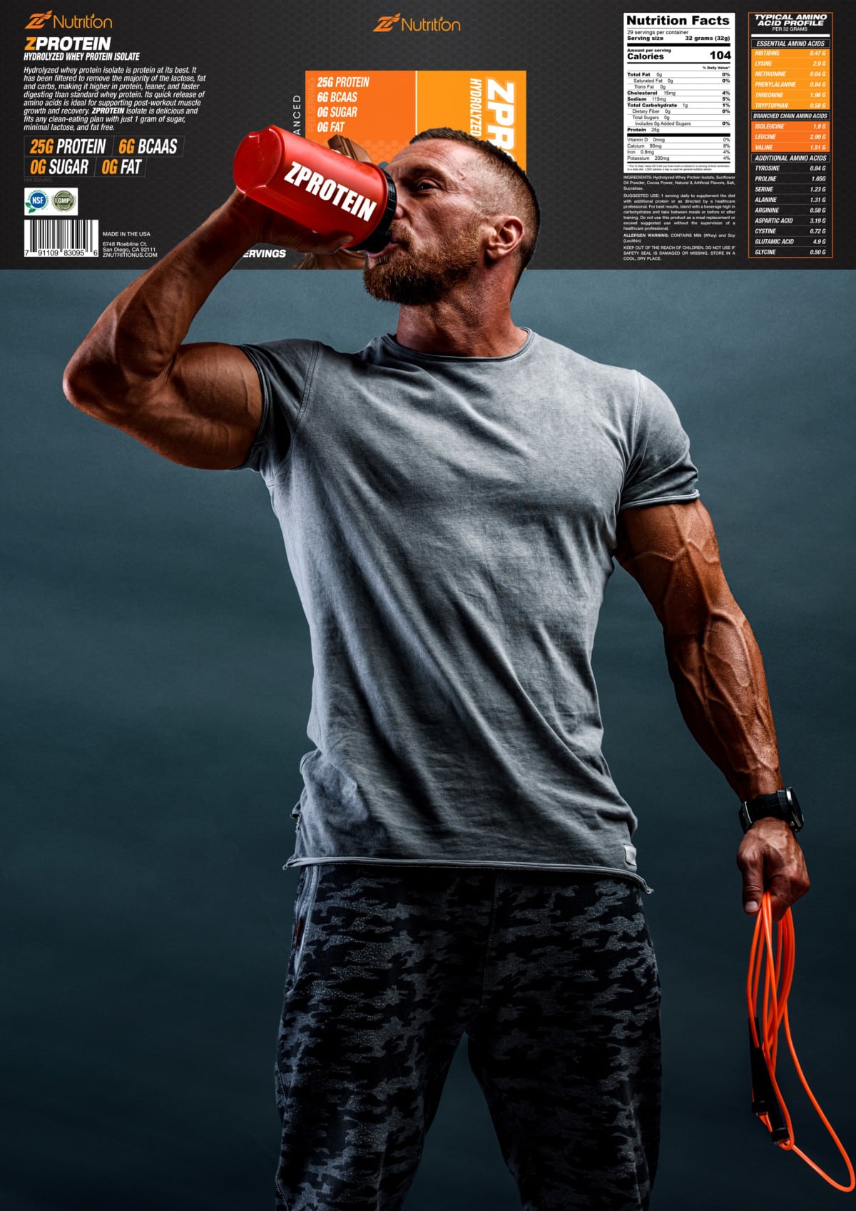 Z Nutrition - Z Protein 100% Hydrolyzed (2 Lbs) - Vựa Gym