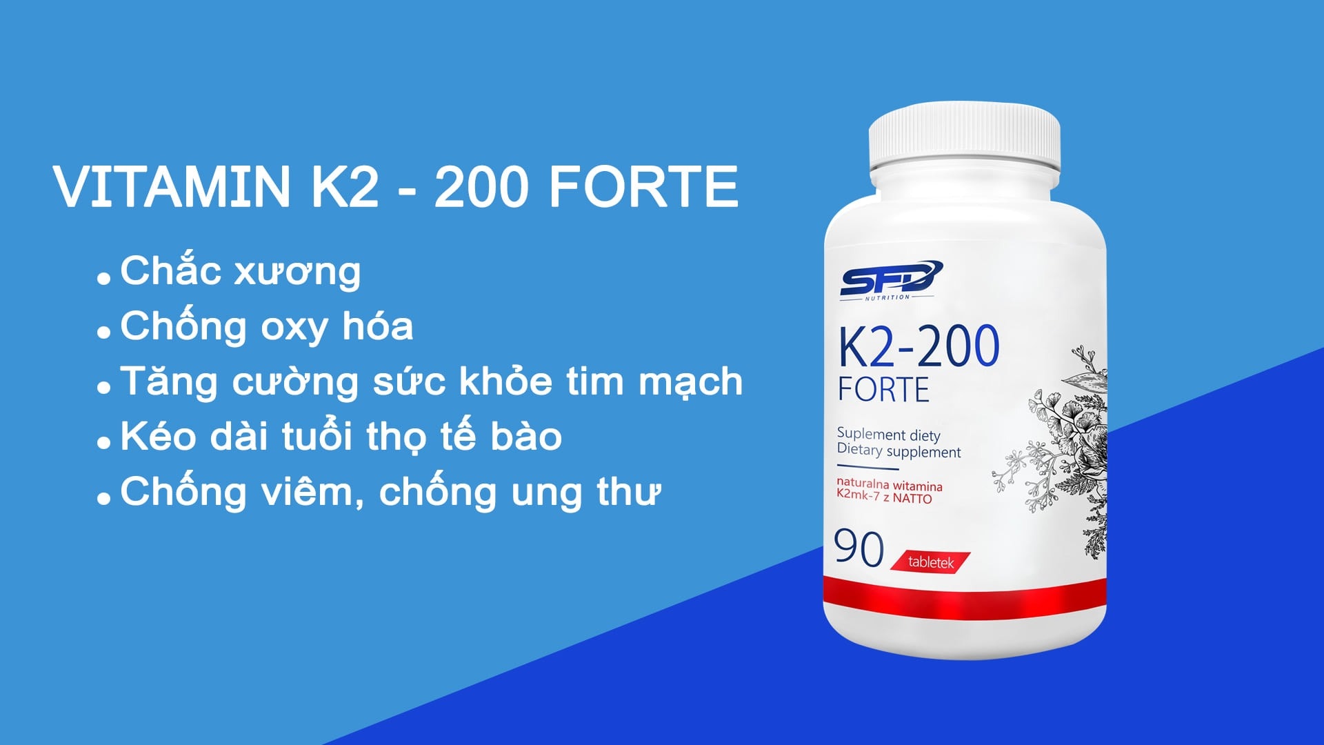 SFD - Vitamin K2-200 Forte (90 viên) - 131620367 108656007795339 347037