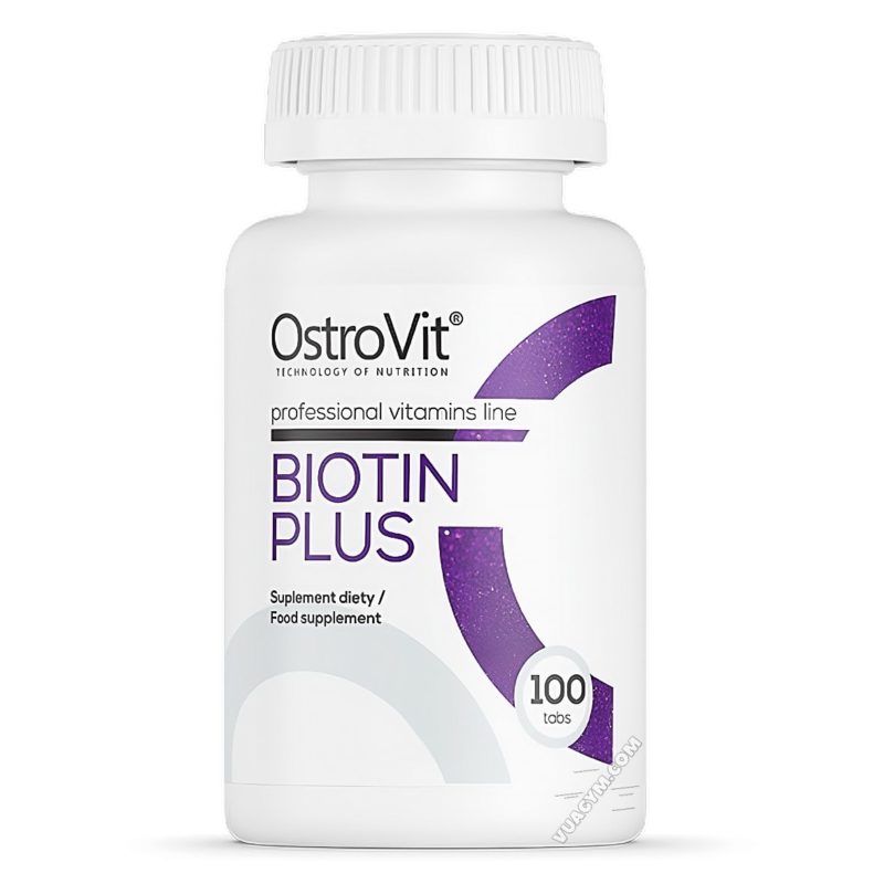 Ảnh sản phẩm OstroVit - Biotin Plus (100 viên)