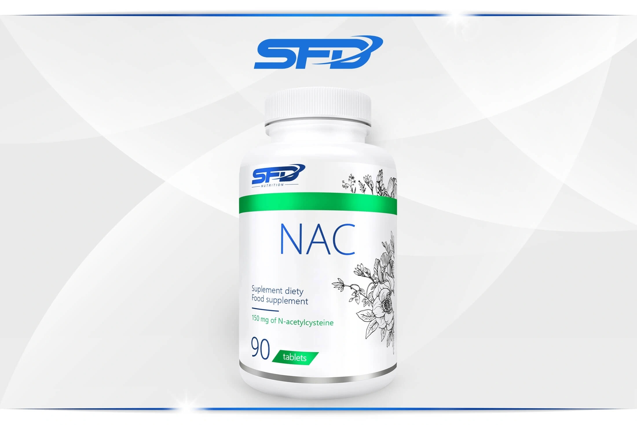 SFD - NAC (90 viên) - sfd nac 90 tab n acetyl l cystei 1