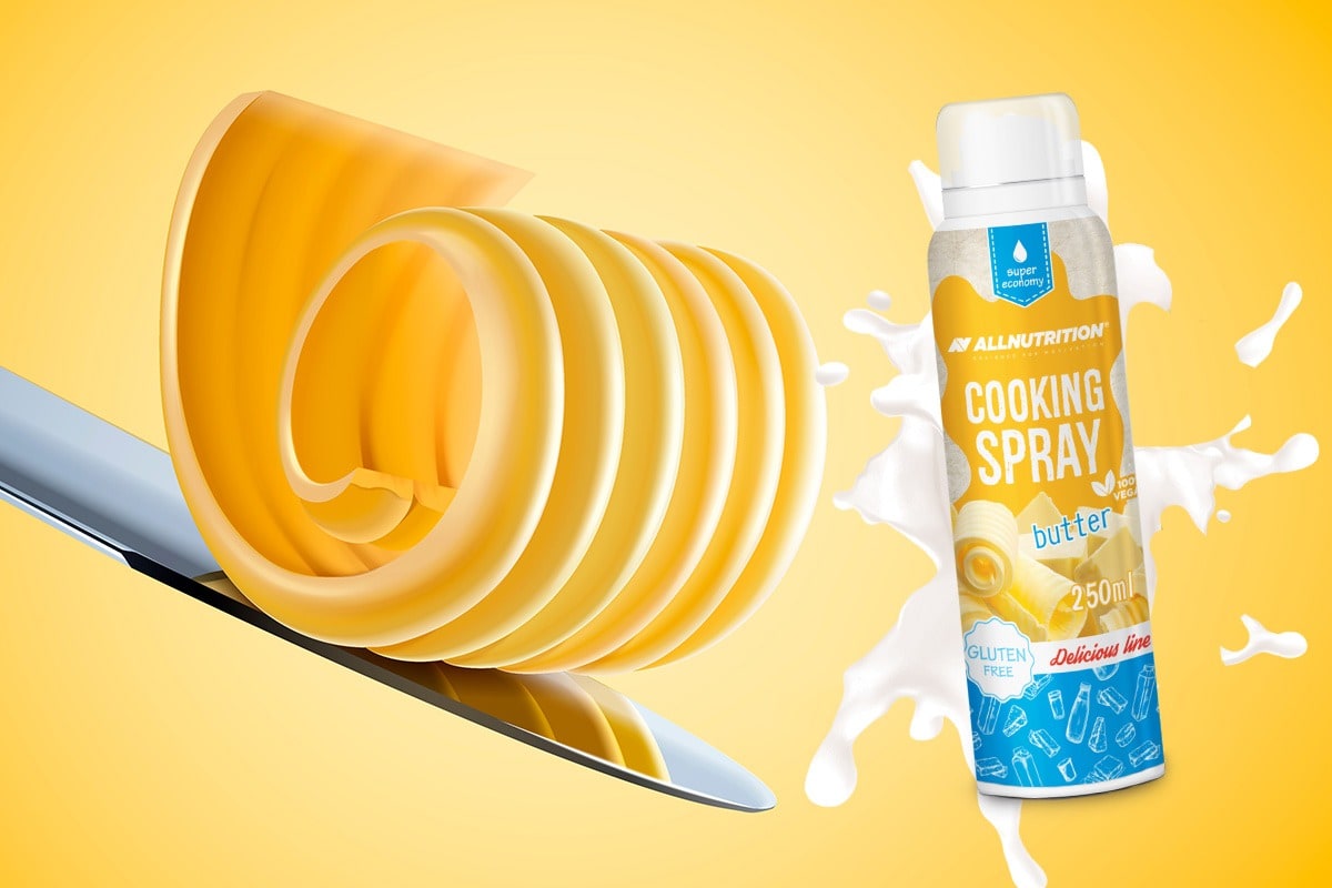 AllNutrition - Dầu Xịt Ăn Kiêng Cooking Spray (250ml) - spray butter