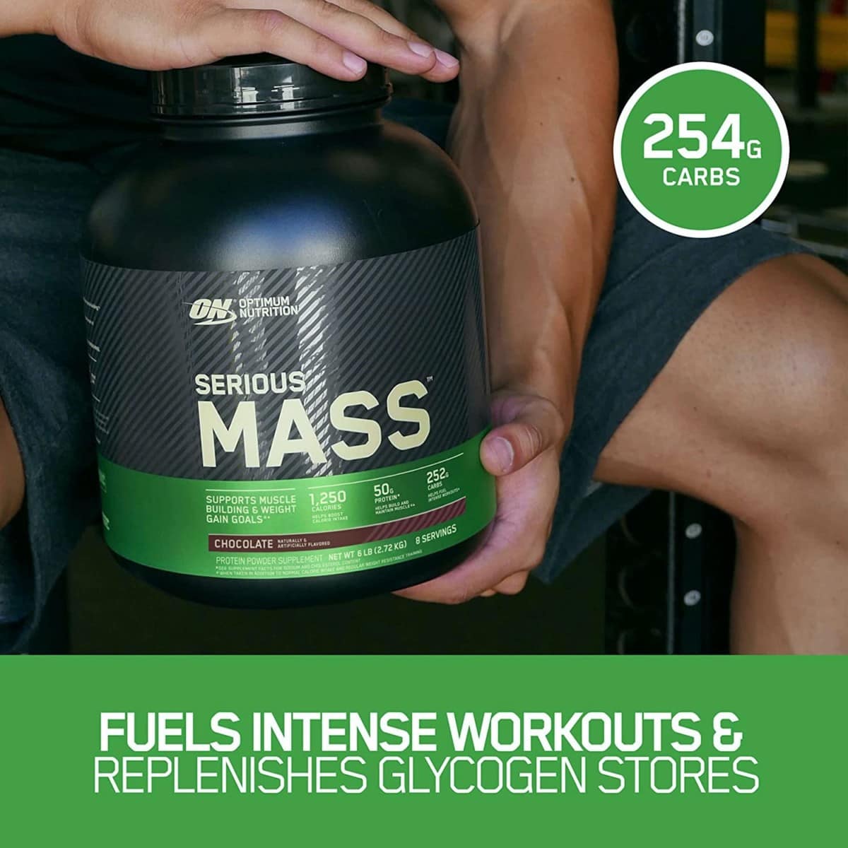 Optimum Nutrition Serious Mass 6 Lbs Vựa Gym