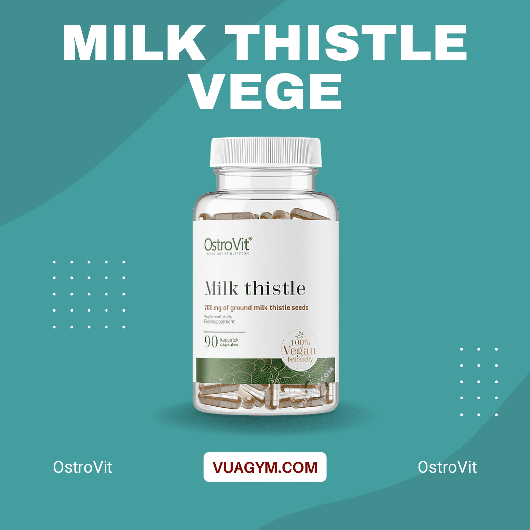 OstroVit - Milk Thistle VEGE (90 viên) - milk thistle vege
