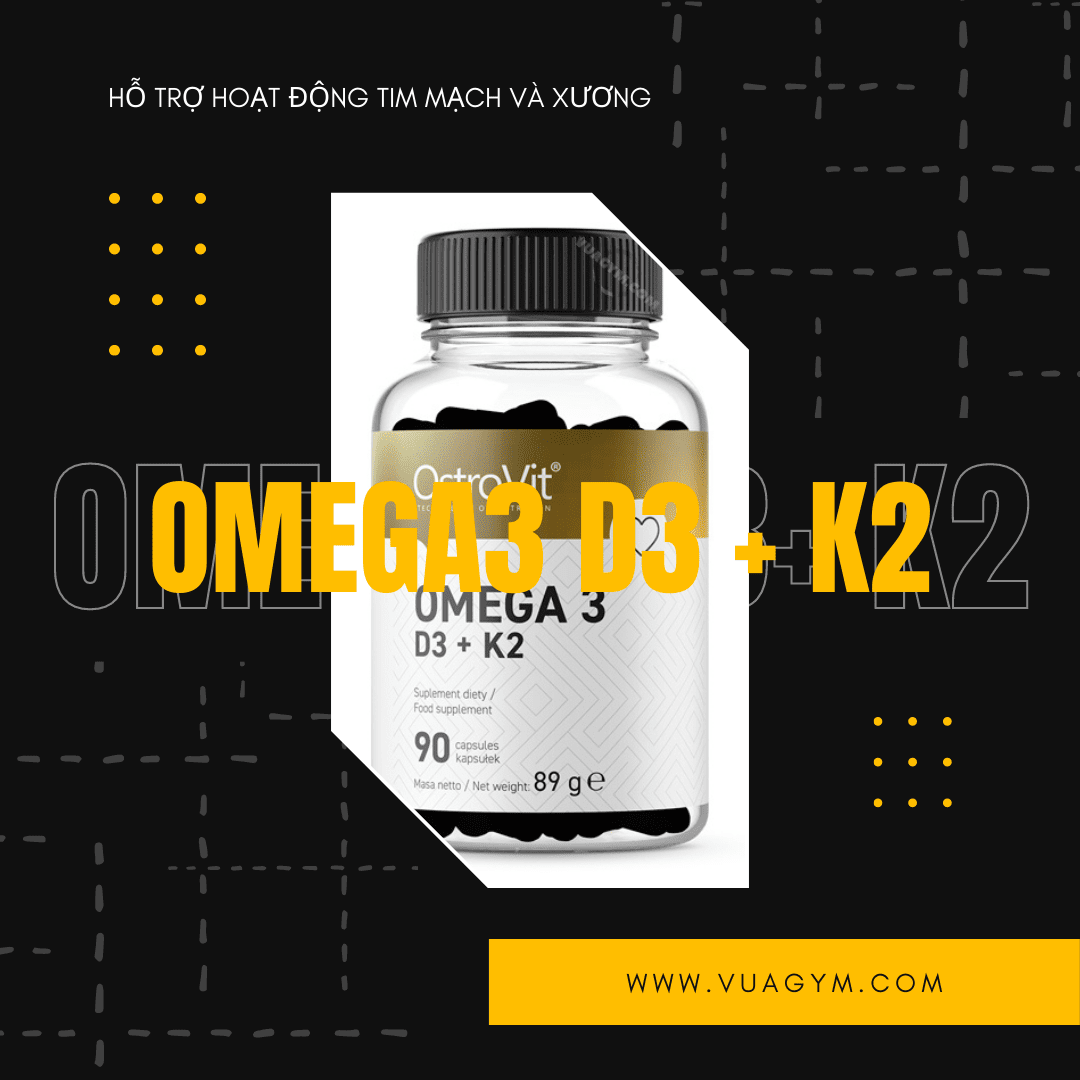 OstroVit - Omega 3 D3+K2 (90 viên) - omega3 d3k2 ostrovit