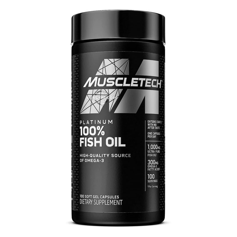 Ảnh sản phẩm MuscleTech - Platinum 100% Fish Oil (100 viên)
