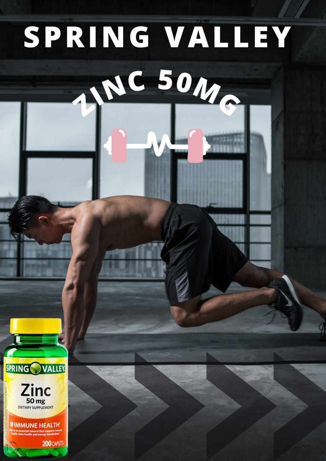 Spring Valley Zinc 50mg (200 viên) Vựa Gym